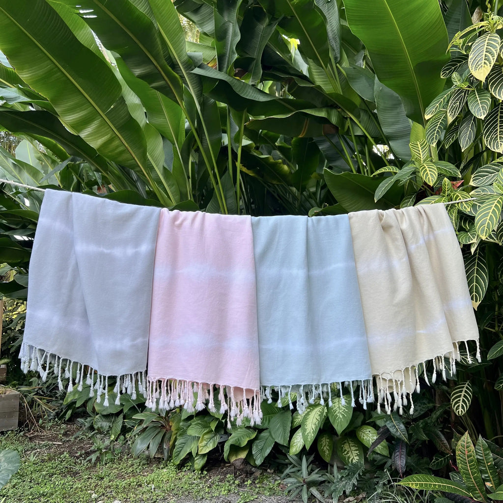Sand Tie Dye Turkish Beach Towel by SLATE + SALT SLATE + SALT