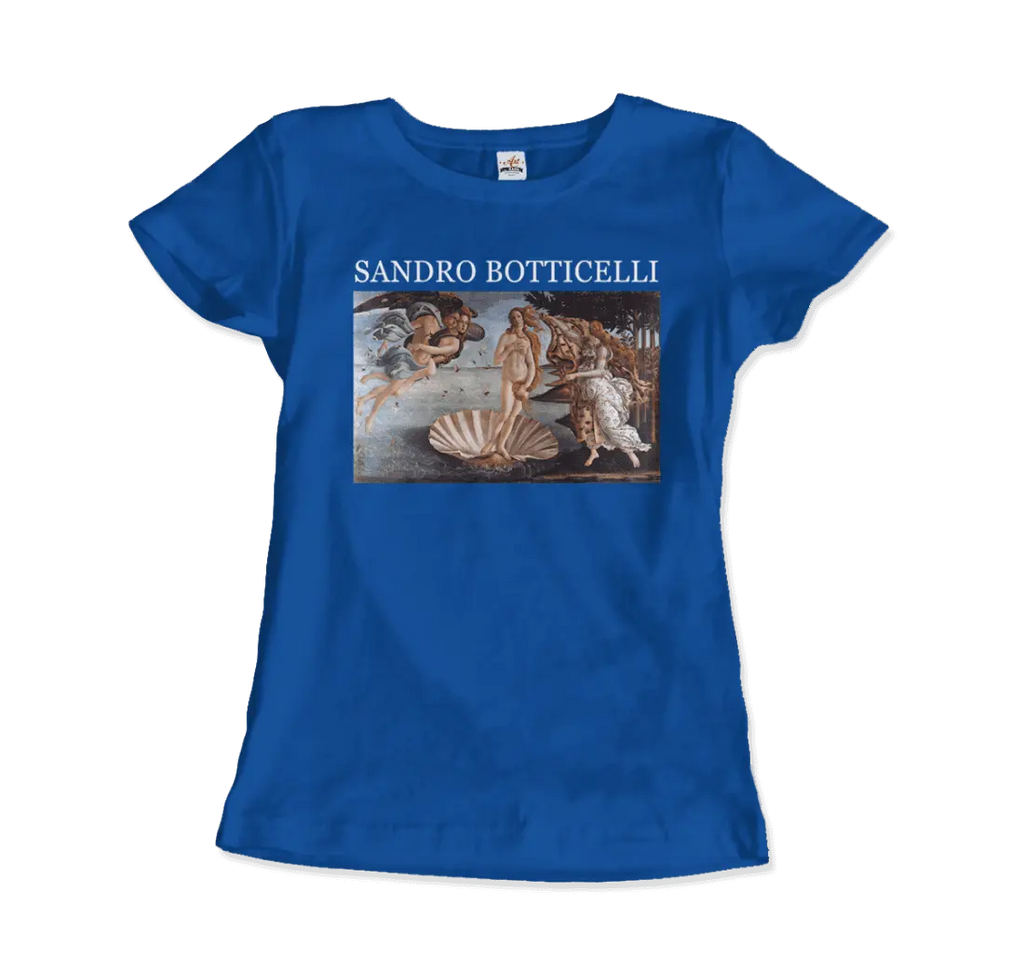 Sandro Botticelli - The Birth of Venus Artwork T-Shirt by Art-O-Rama Shop ART-O-RAMA-SHOP