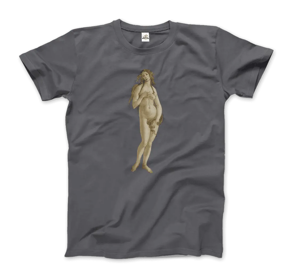 Sandro Botticelli - Venus (from The Birth of Venus) Artwork T-Shirt by Art-O-Rama Shop ART-O-RAMA-SHOP