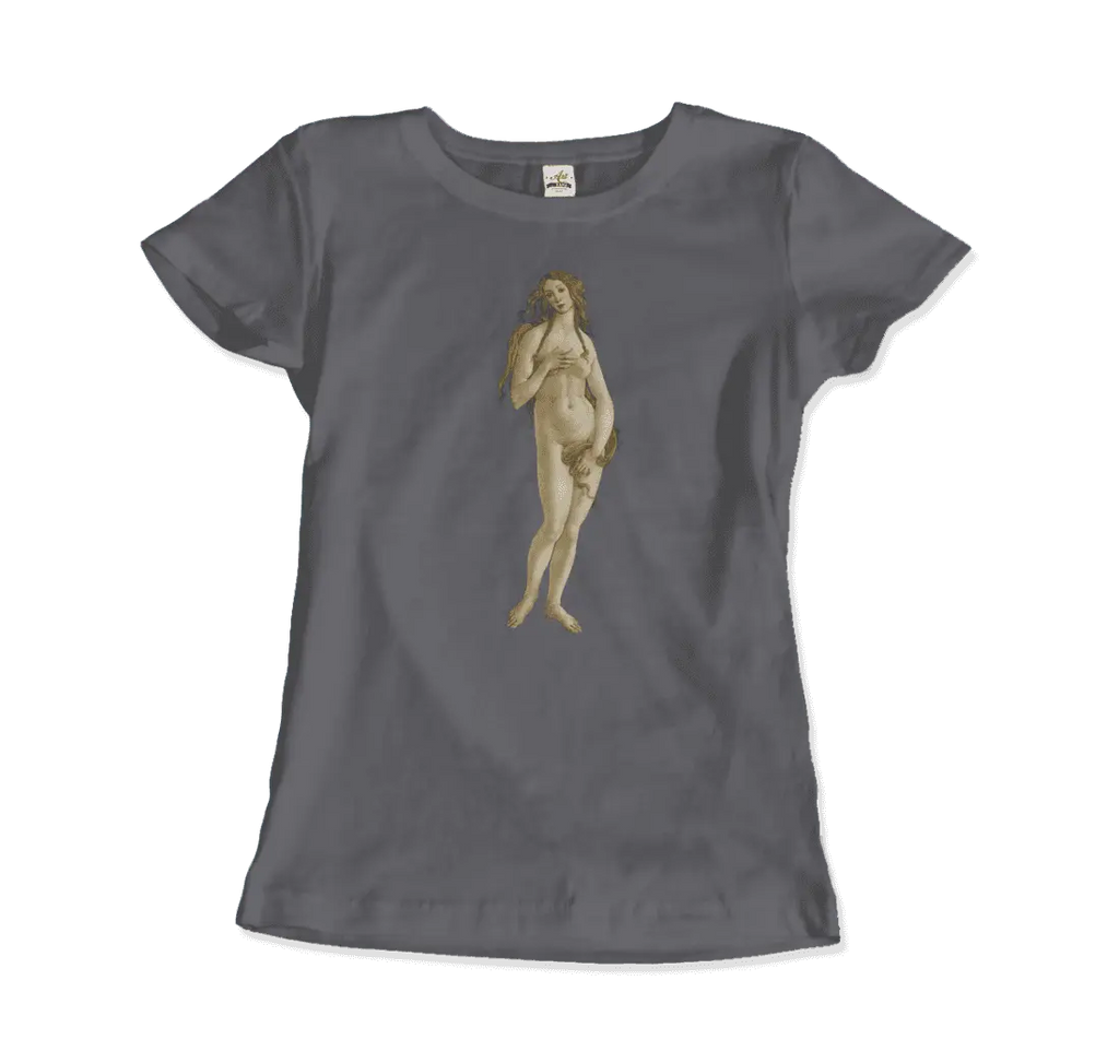 Sandro Botticelli - Venus (from The Birth of Venus) Artwork T-Shirt by Art-O-Rama Shop ART-O-RAMA-SHOP