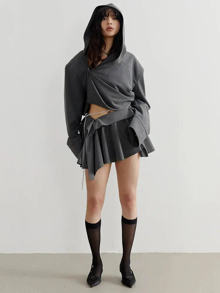 Sayua Ruffle Mini Skirt by Marigold Shadows Marigold Shadows