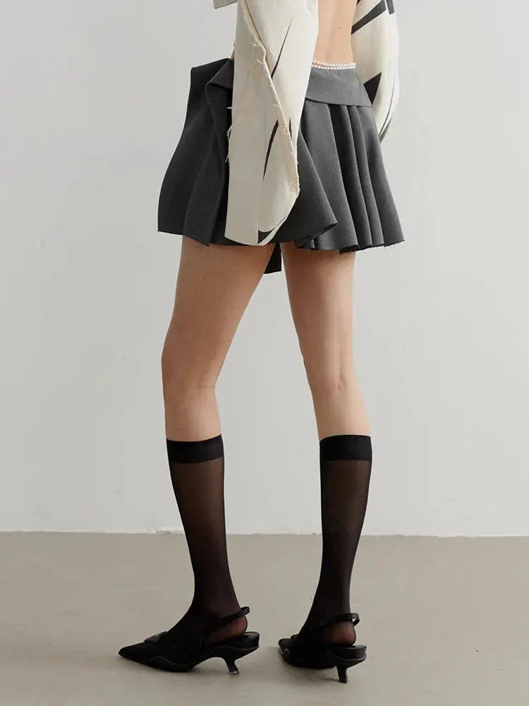 Sayua Ruffle Mini Skirt by Marigold Shadows Marigold Shadows