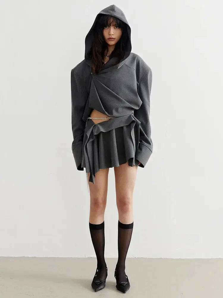 Sayua Ruffle Mini Skirt by Marigold Shadows Marigold Shadows