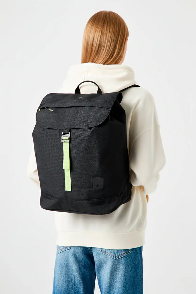 Scout Backpack Black Lime Vandra by Lefrik USA Lefrik USA