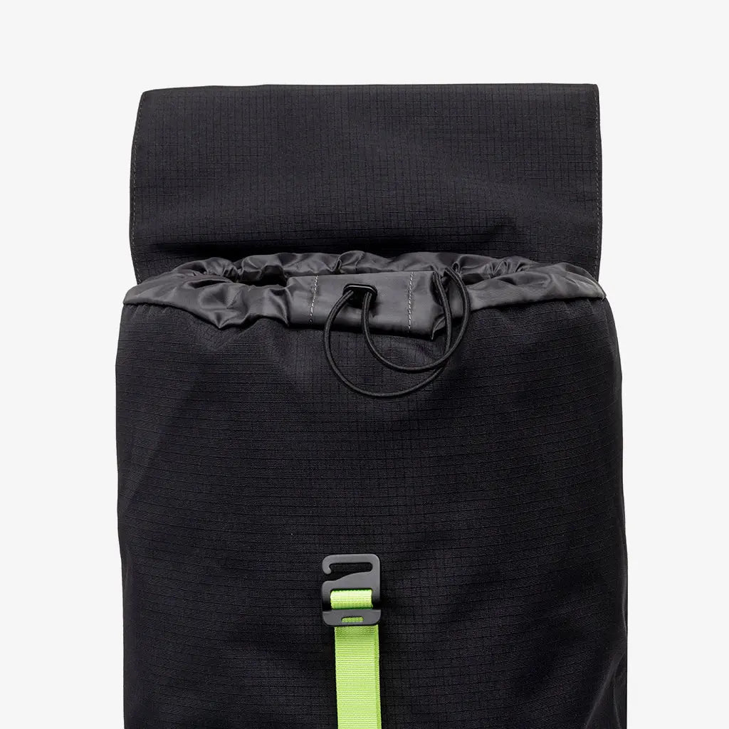 Scout Backpack Black Lime Vandra by Lefrik USA Lefrik USA