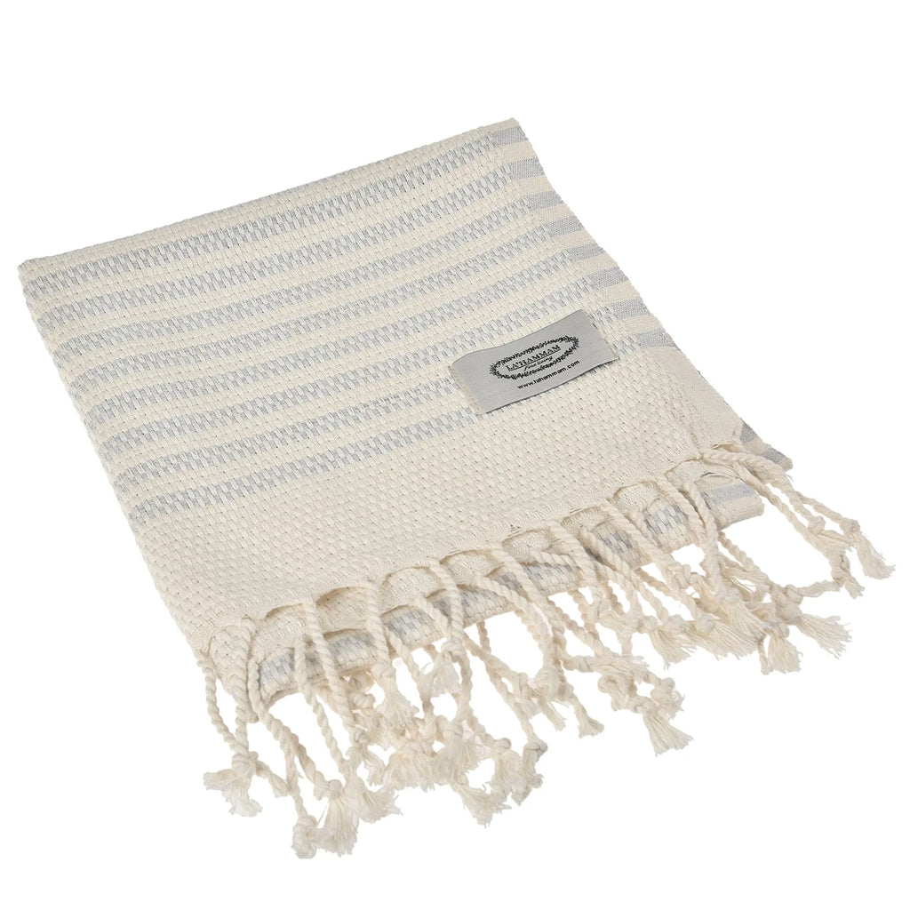 Shiran Kitchen/Hand Towel 2 pack 40x18 in by La'Hammam La'Hammam