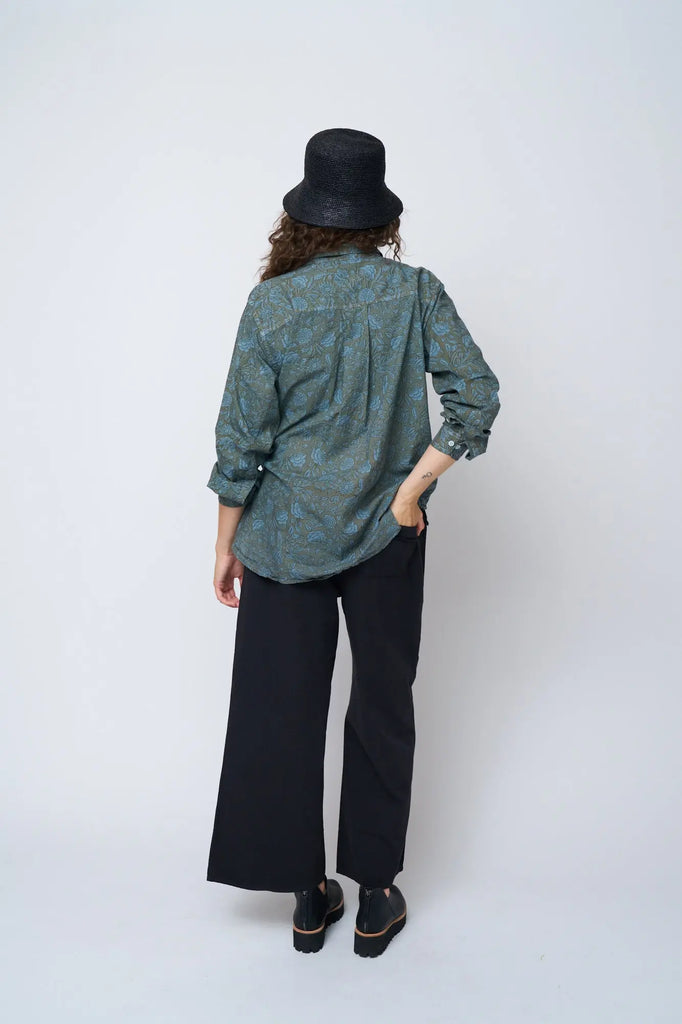 Shore Pant - Black Twill by And For Good And For Good