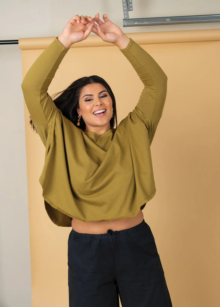 Shore Pant - Black Twill by And For Good And For Good