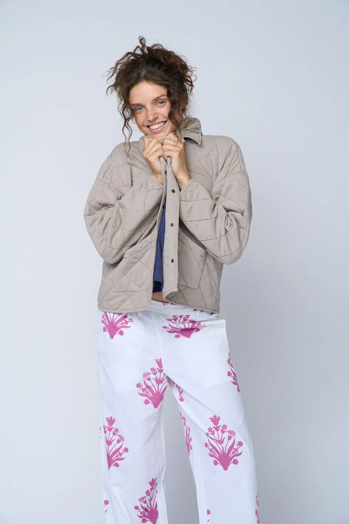 Shore Pant - Cameo Floral Dahlia by And For Good And For Good