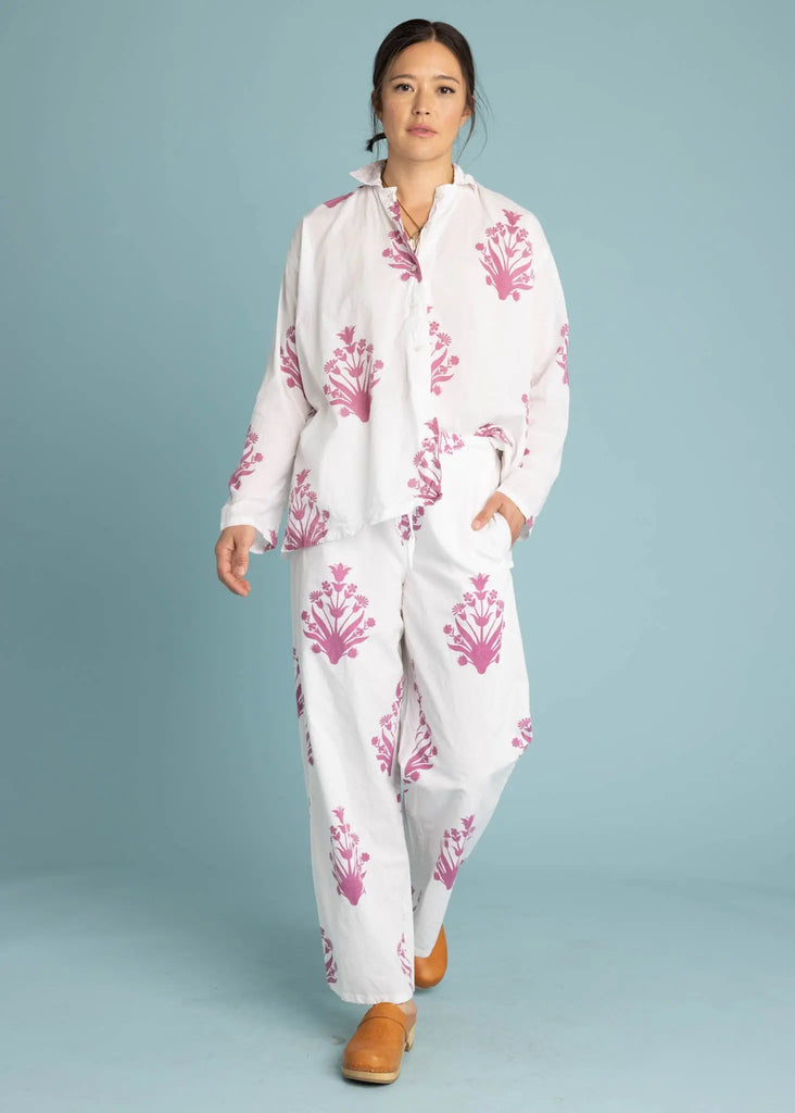 Shore Pant - Cameo Floral Dahlia by And For Good And For Good