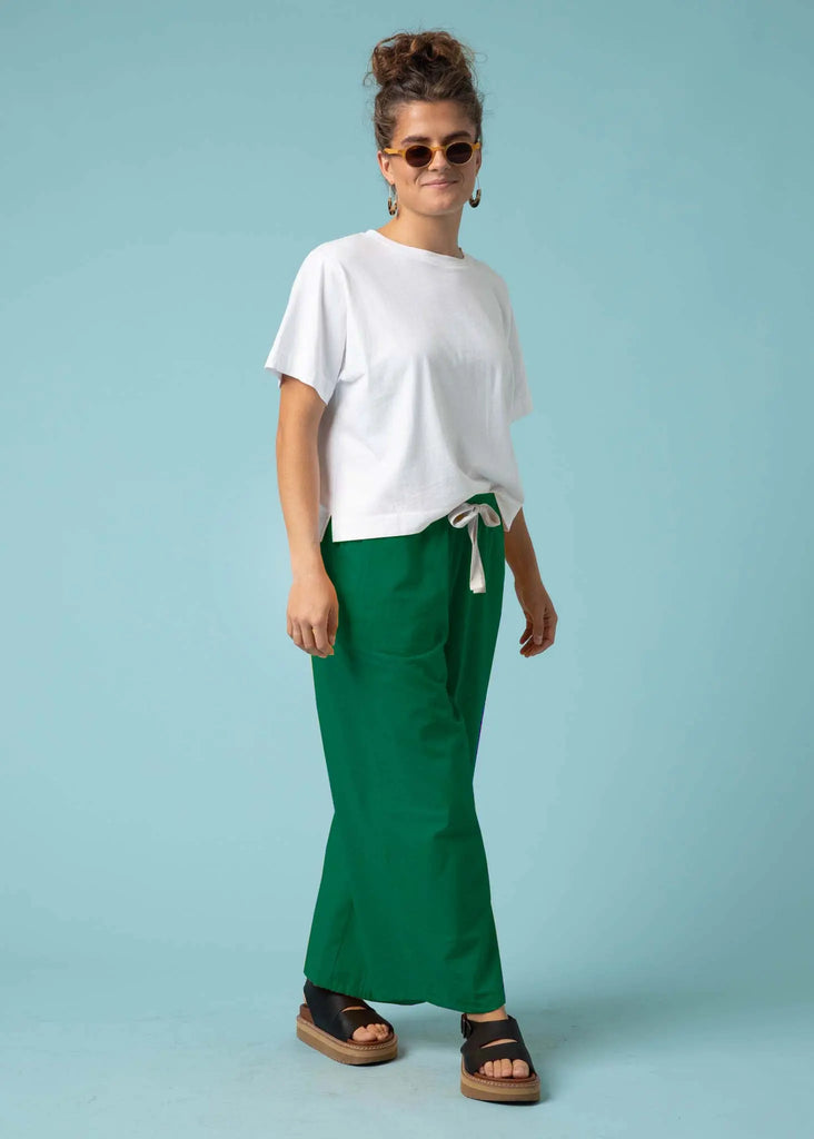 Shore Pant - Kelly Green by And For Good And For Good