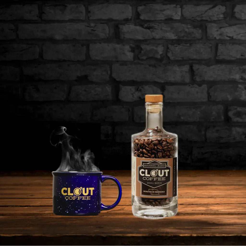 Single Malt Whisky | Whole Bean Gift Bottle 10oz by Clout Coffee Clout Coffee