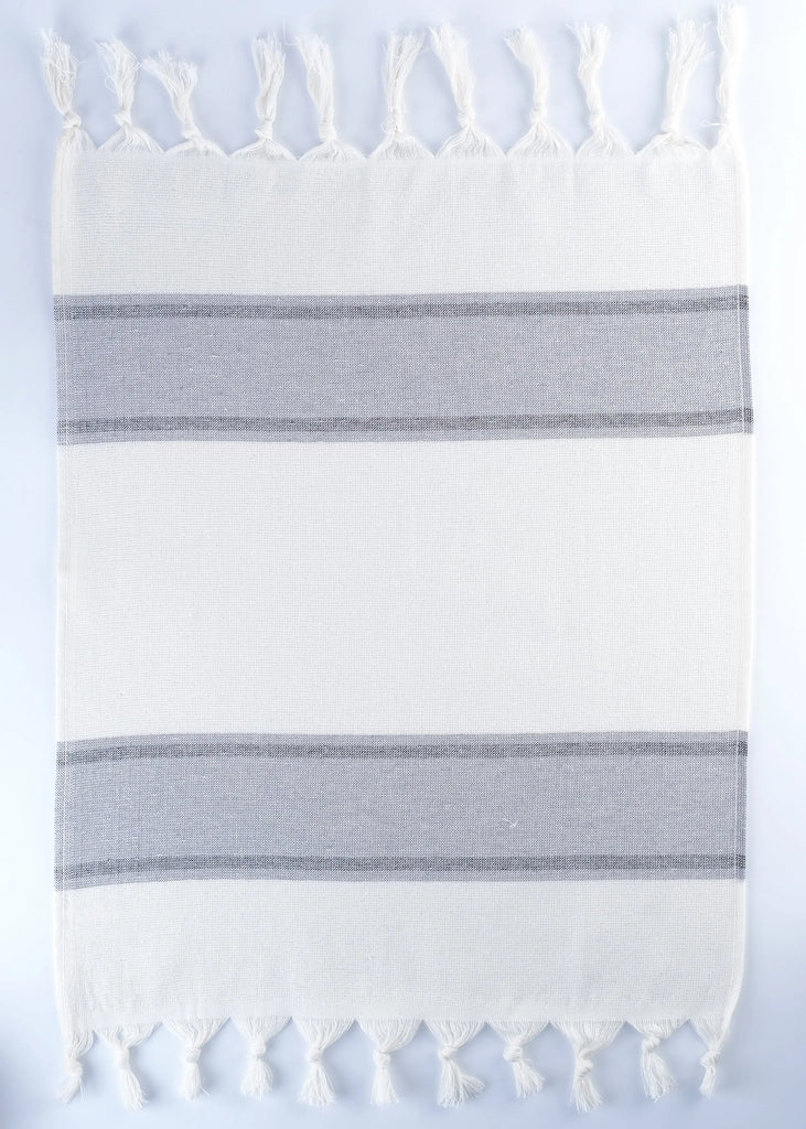 Smyrna Turkish Hand / Kitchen Towel 4 pack 23x17in by La'Hammam La'Hammam