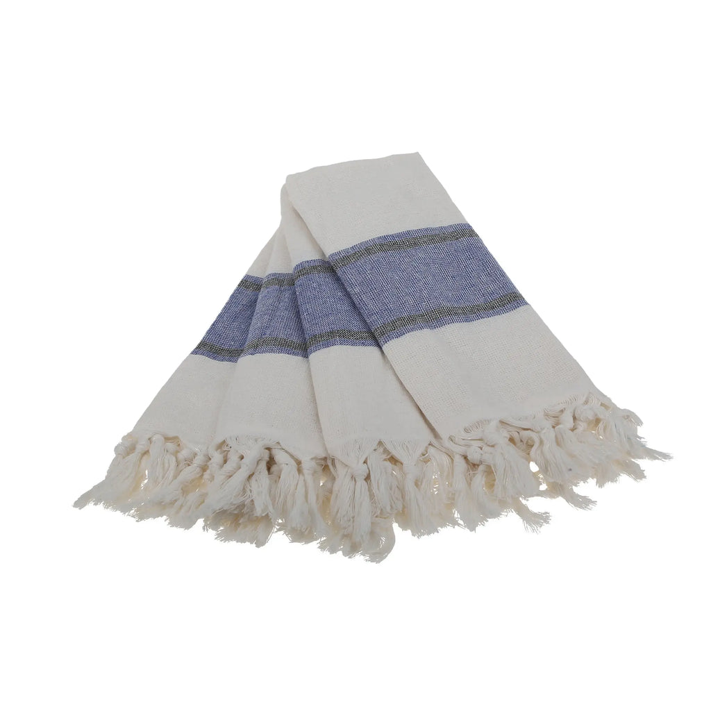 Smyrna Turkish Hand / Kitchen Towel 4 pack 23x17in by La'Hammam La'Hammam