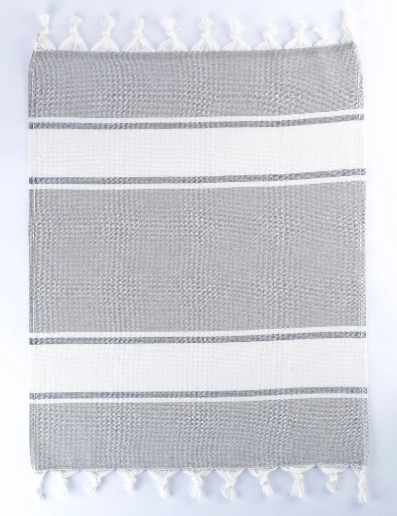 Smyrna Turkish Hand / Kitchen Towel 4 pack 23x17in by La'Hammam La'Hammam