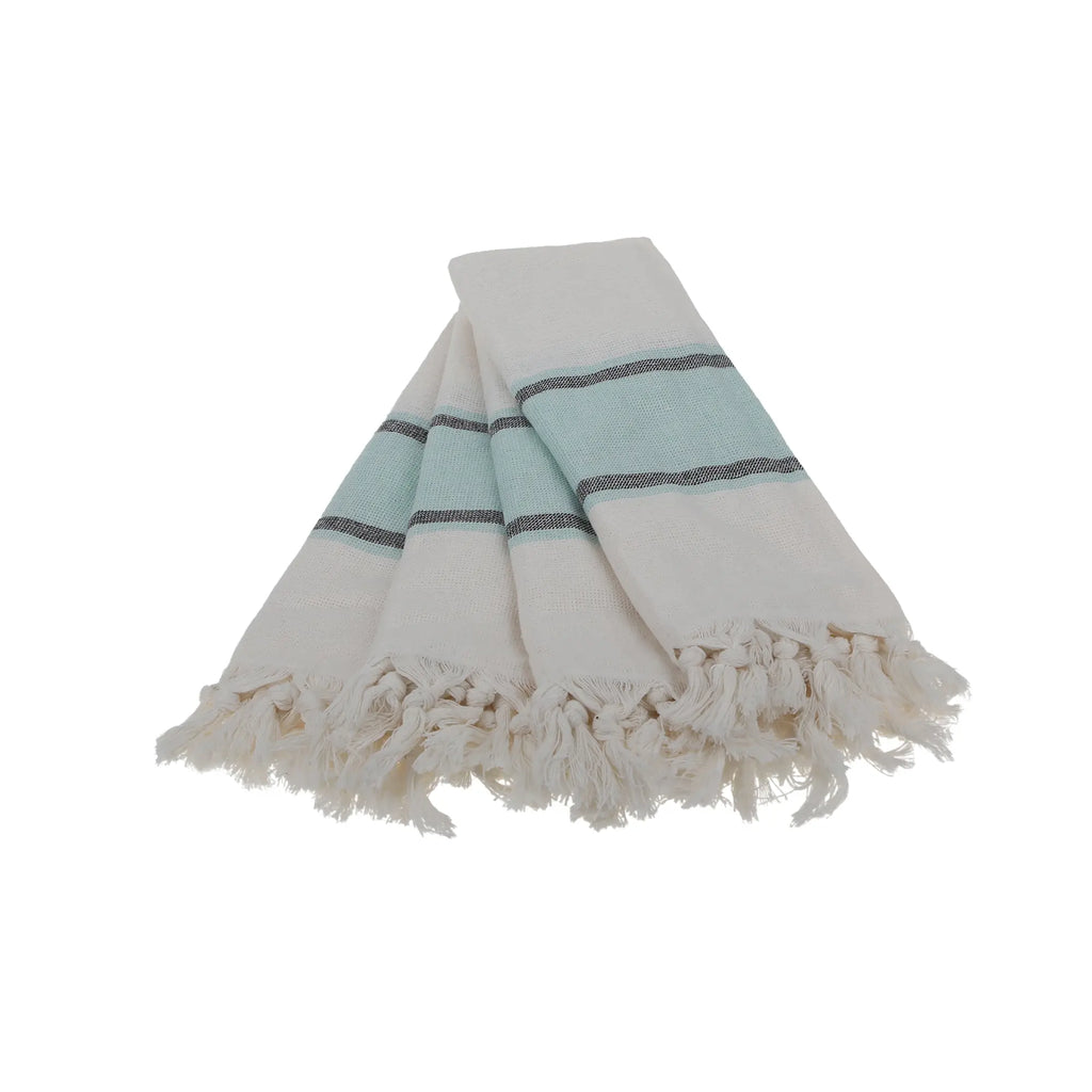 Smyrna Turkish Hand / Kitchen Towel 4 pack 23x17in by La'Hammam La'Hammam