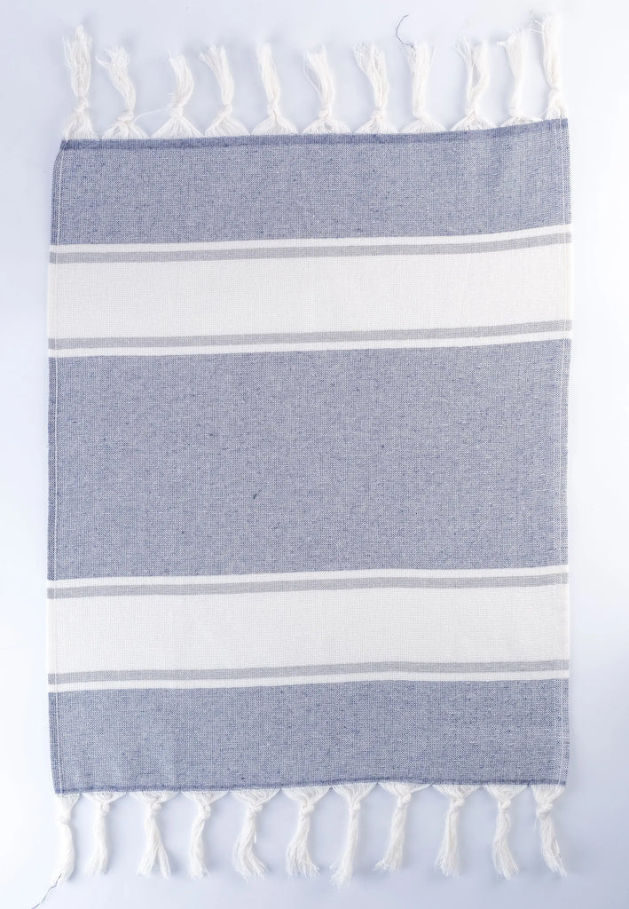 Smyrna Turkish Hand / Kitchen Towel 4 pack 23x17in by La'Hammam La'Hammam