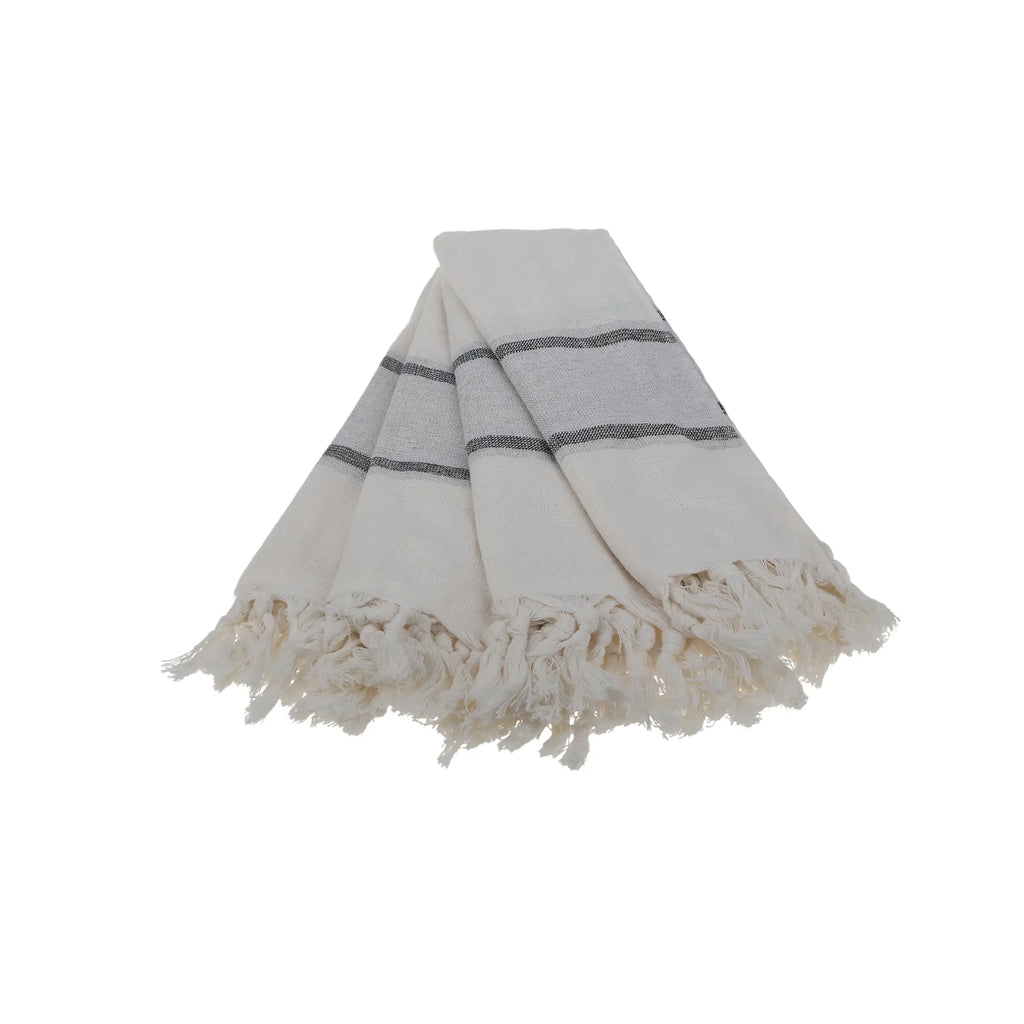 Smyrna Turkish Hand / Kitchen Towel 4 pack 23x17in by La'Hammam La'Hammam