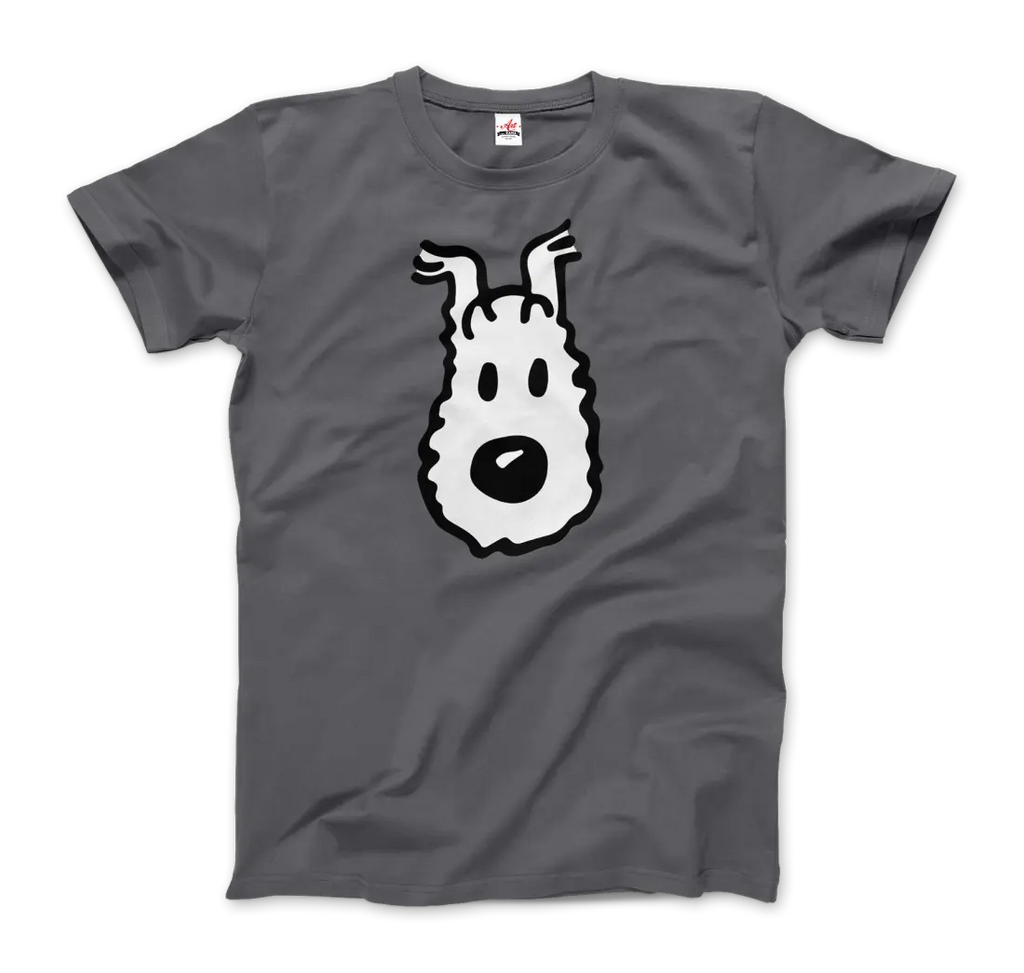 Snowy (Milou), Wire Fox Terrier from Tintin T-Shirt by Art-O-Rama Shop ART-O-RAMA-SHOP