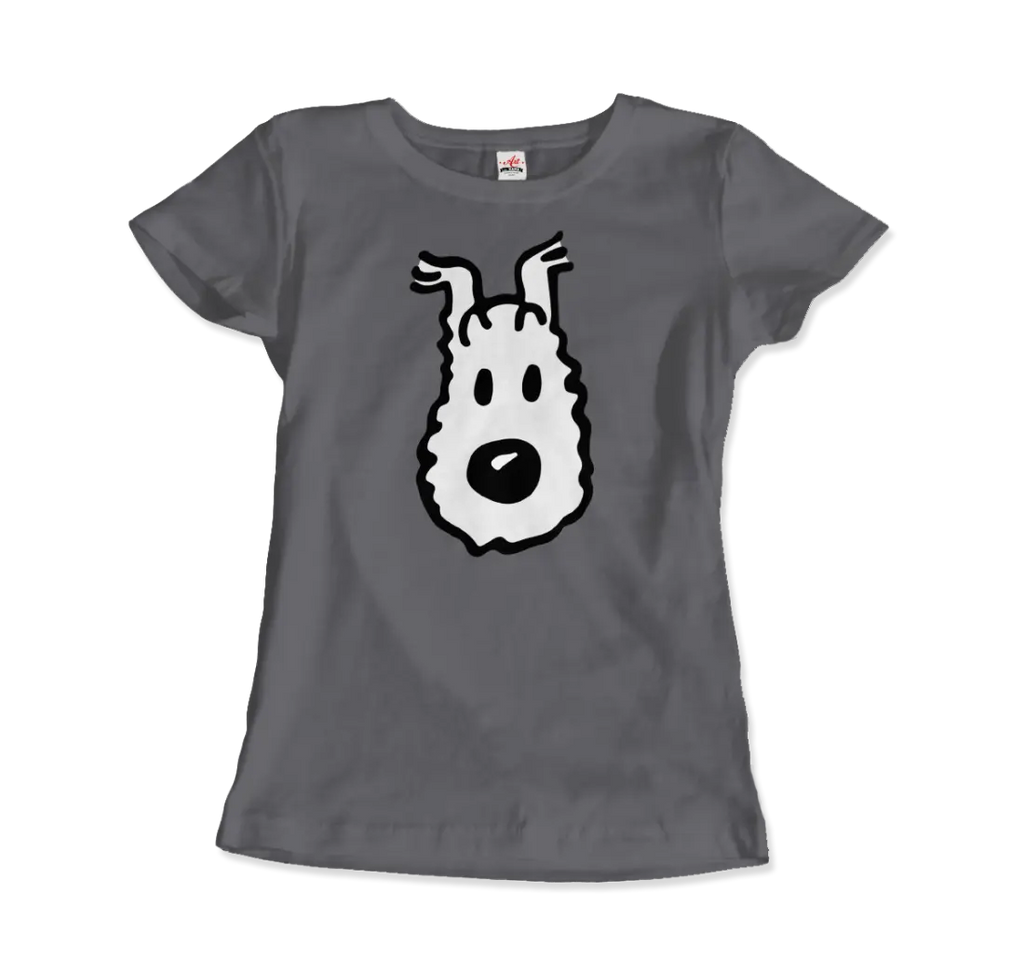 Snowy (Milou), Wire Fox Terrier from Tintin T-Shirt by Art-O-Rama Shop ART-O-RAMA-SHOP