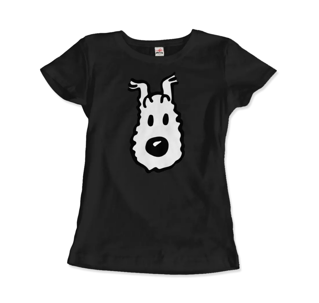 Snowy (Milou), Wire Fox Terrier from Tintin T-Shirt by Art-O-Rama Shop ART-O-RAMA-SHOP