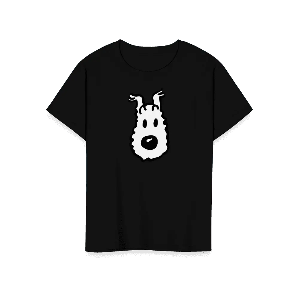 Snowy (Milou), Wire Fox Terrier from Tintin T-Shirt by Art-O-Rama Shop ART-O-RAMA-SHOP