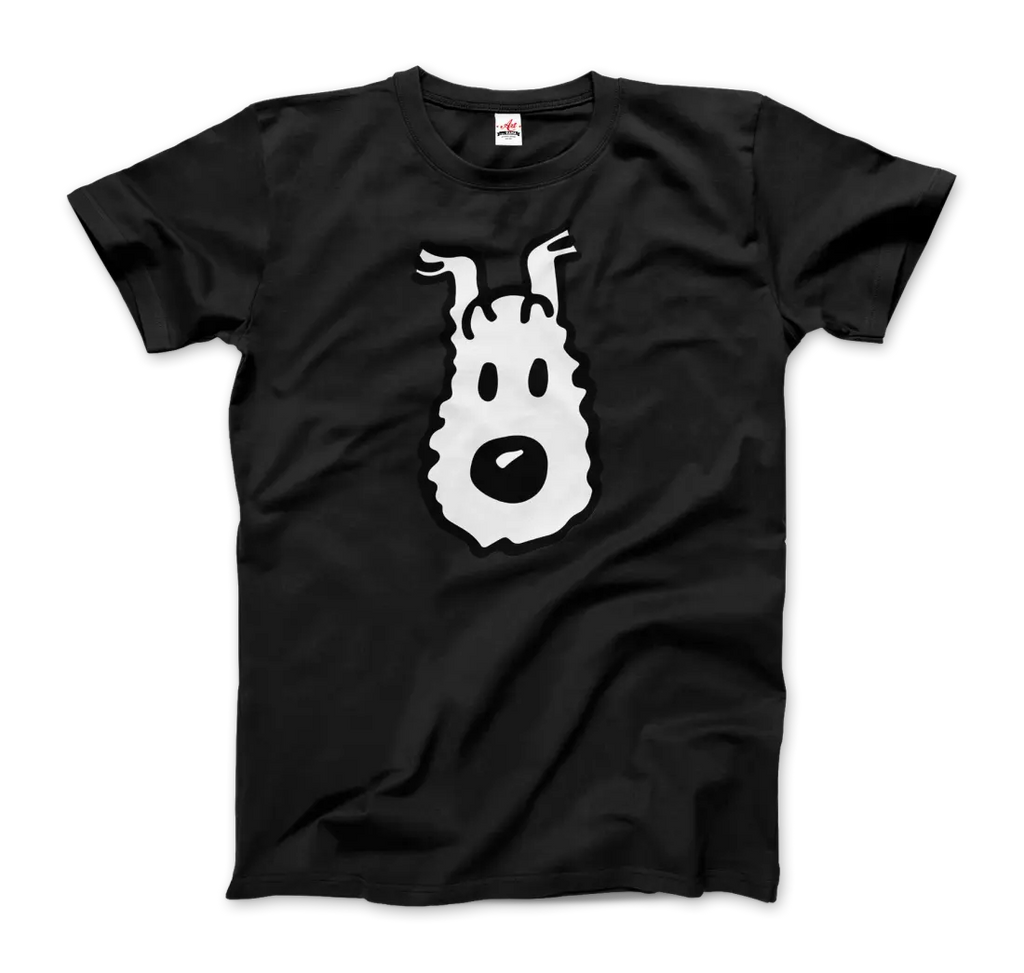 Snowy (Milou), Wire Fox Terrier from Tintin T-Shirt by Art-O-Rama Shop ART-O-RAMA-SHOP
