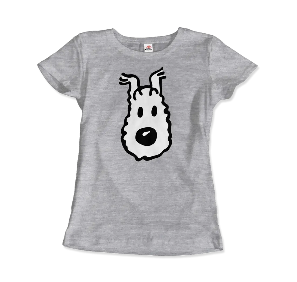 Snowy (Milou), Wire Fox Terrier from Tintin T-Shirt by Art-O-Rama Shop ART-O-RAMA-SHOP