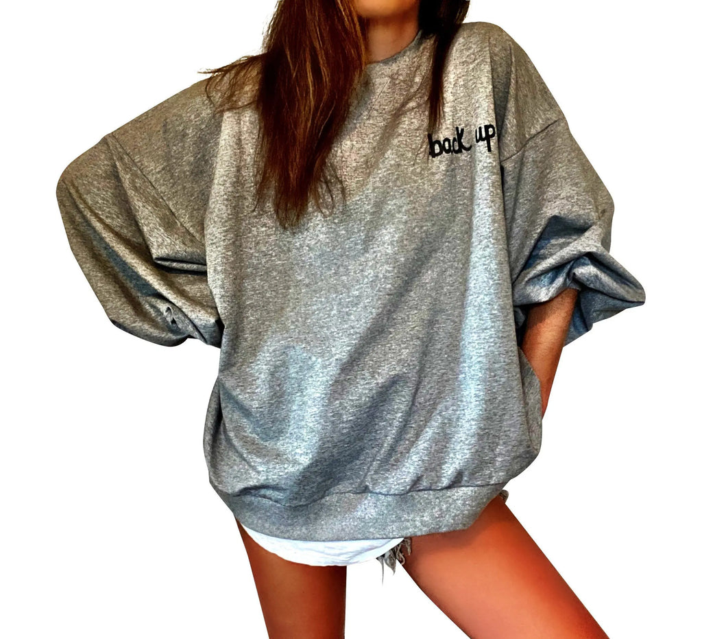 'Socially Distant' Painted Sweater by Wren + Glory Wren + Glory