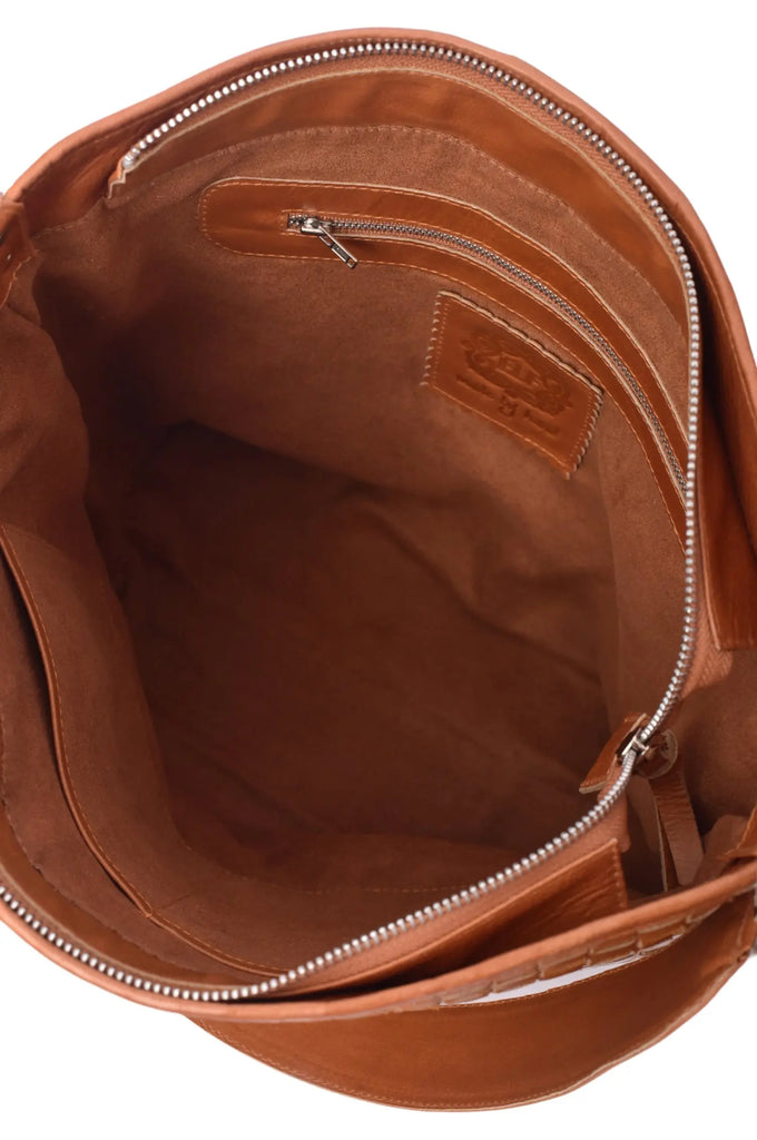 Soho Lane Woven Leather Shoulder Bag by Bali ELF Bali ELF