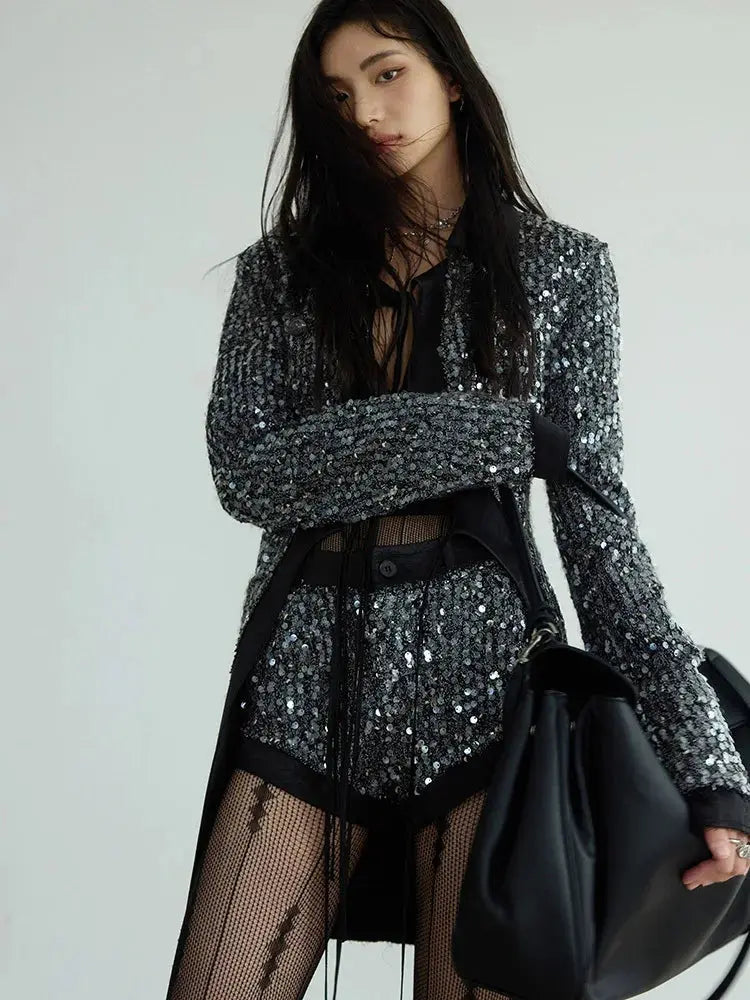 Stunner Sequin Jacket by Marigold Shadows Marigold Shadows