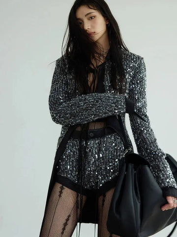 Stunner Sequin Jacket by Marigold Shadows Marigold Shadows