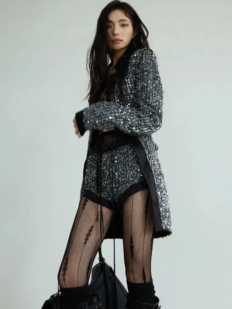 Stunner Sequin Jacket by Marigold Shadows Marigold Shadows