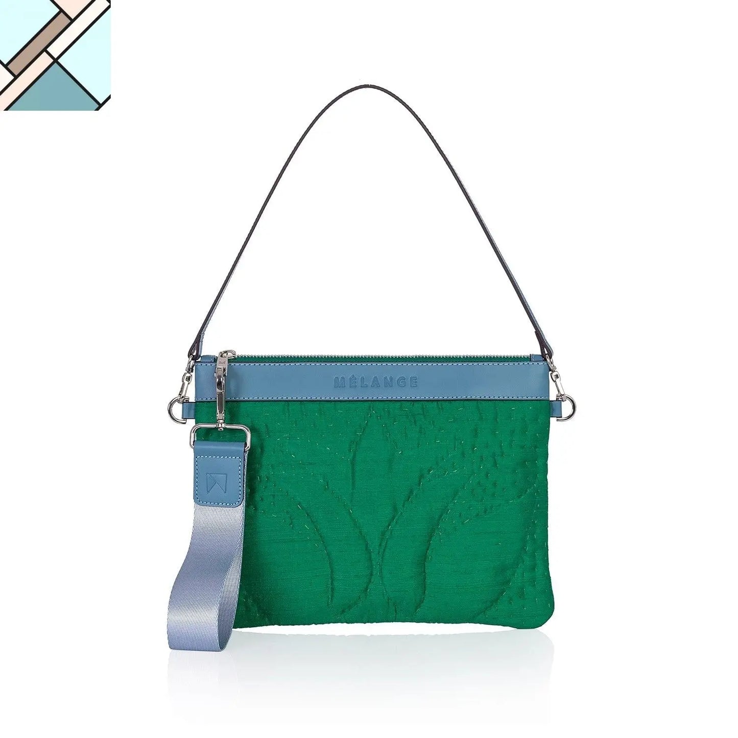 Şükran Mini Silk Shoulder Bag ATELIER MELANGE