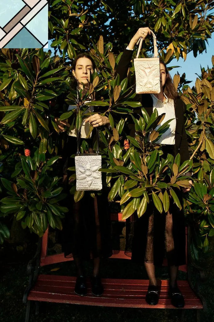 Şükran Satin Mini Handbag ATELIER MELANGE