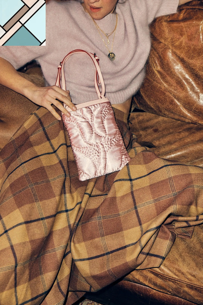 Şükran Satin Mini Handbag ATELIER MELANGE