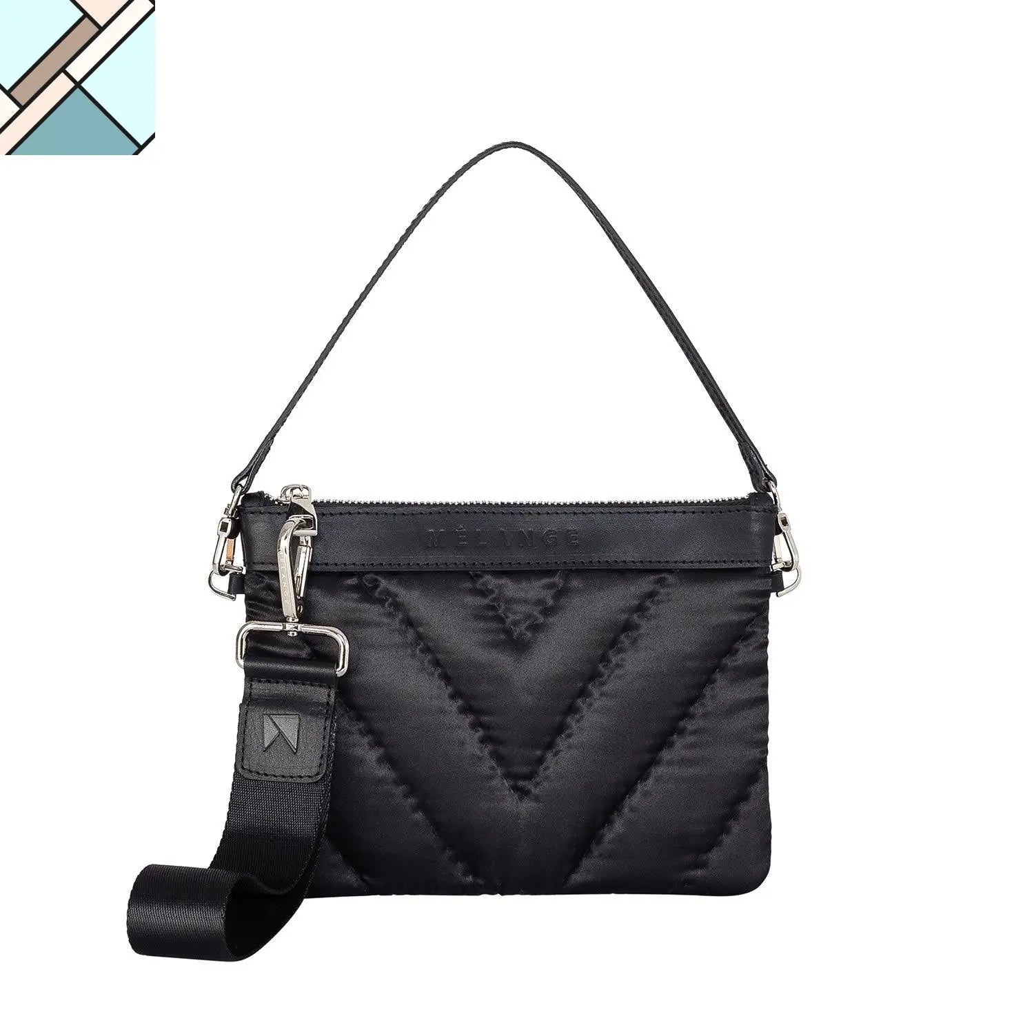 Şükran Satin Mini Shoulder Bag ATELIER MELANGE