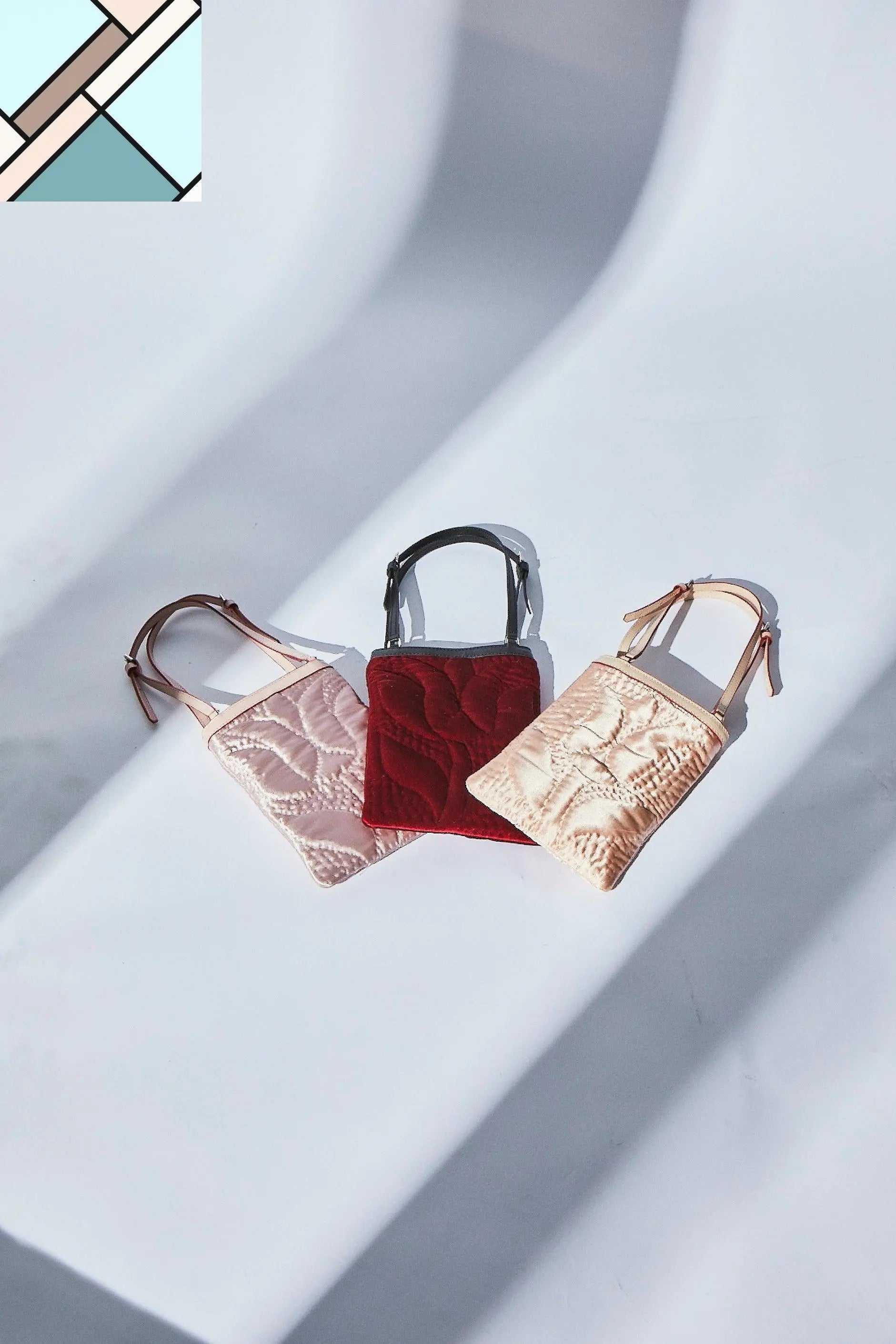 Şükran Velvet Mini Handbag ATELIER MELANGE