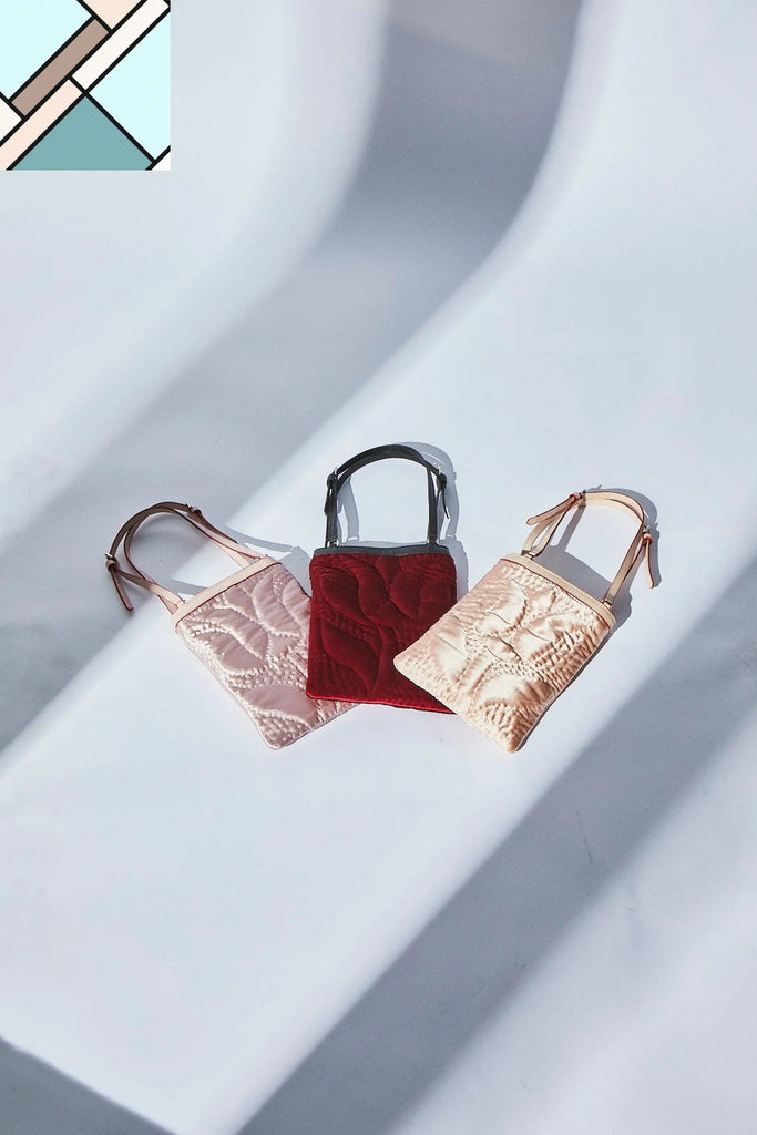 Şükran Velvet Mini Handbag ATELIER MELANGE