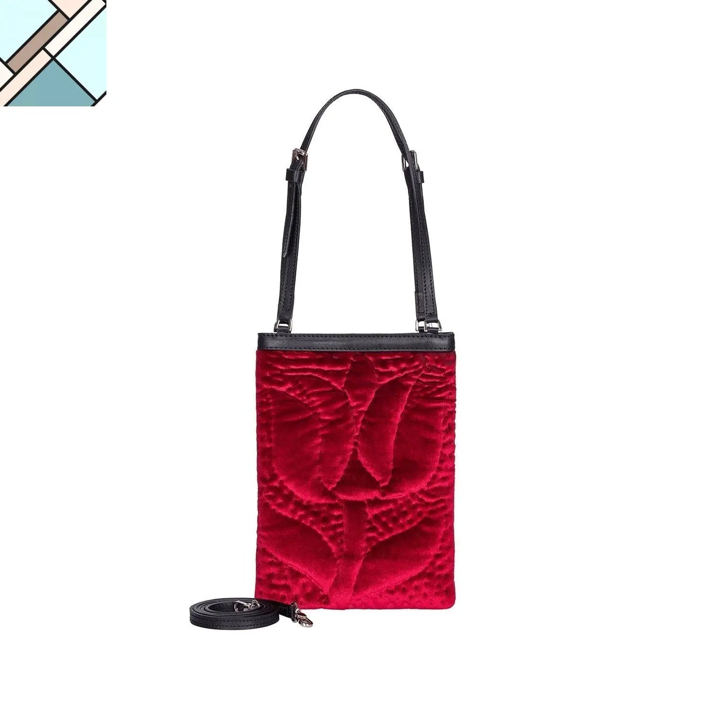 Şükran Velvet Mini Handbag ATELIER MELANGE