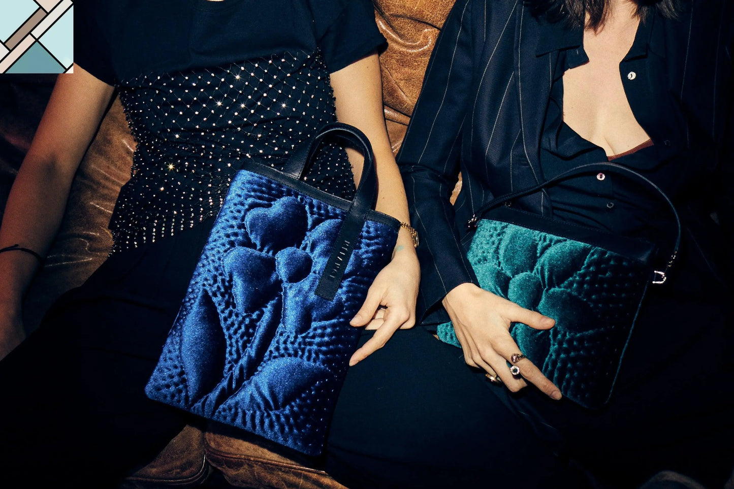 Şükran Velvet Mini Pillow Bag ATELIER MELANGE