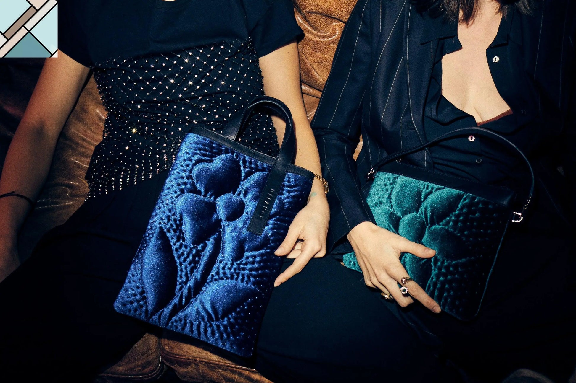 Şükran Velvet Mini Pillow Bag ATELIER MELANGE