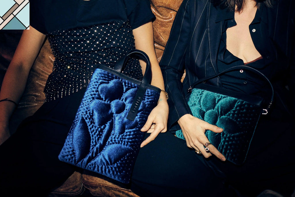 Şükran Velvet Mini Pillow Bag ATELIER MELANGE