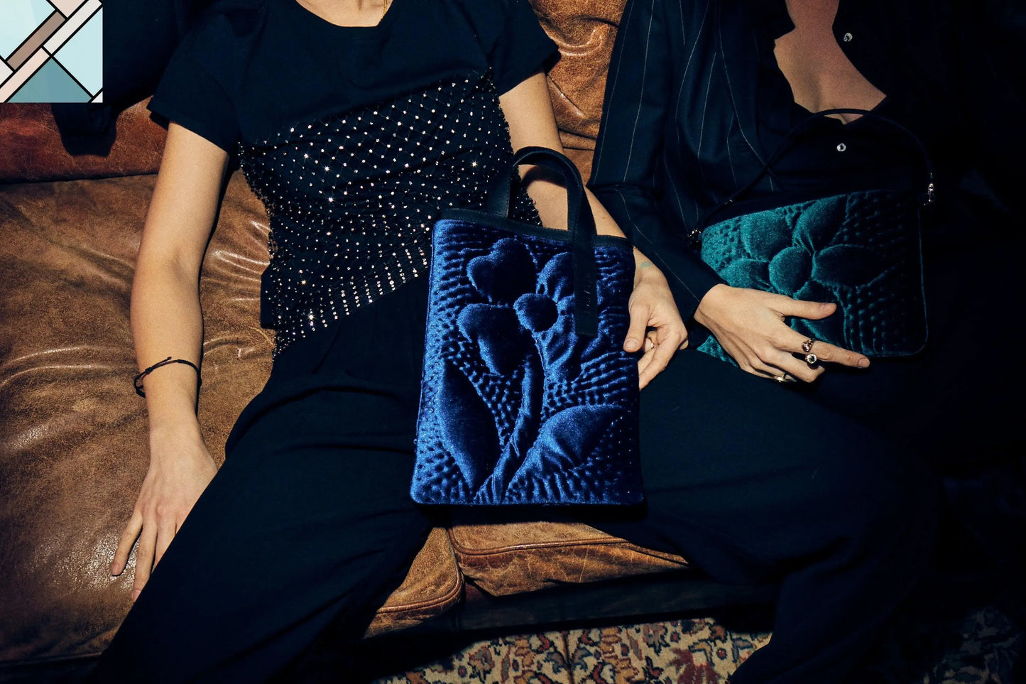 Şükran Velvet Mini Pillow Bag ATELIER MELANGE