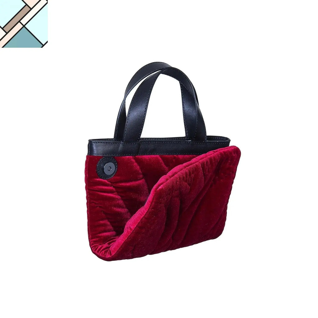 Şükran Velvet Mini Pillow Bag ATELIER MELANGE