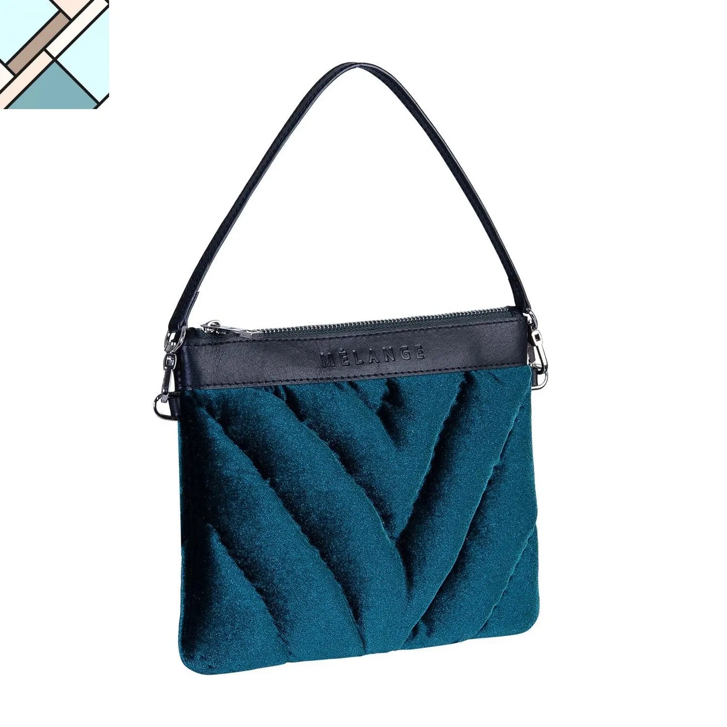 Şükran Velvet Mini Shoulder Bag ATELIER MELANGE