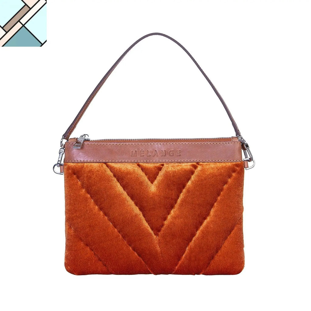 Şükran Velvet Mini Shoulder Bag ATELIER MELANGE