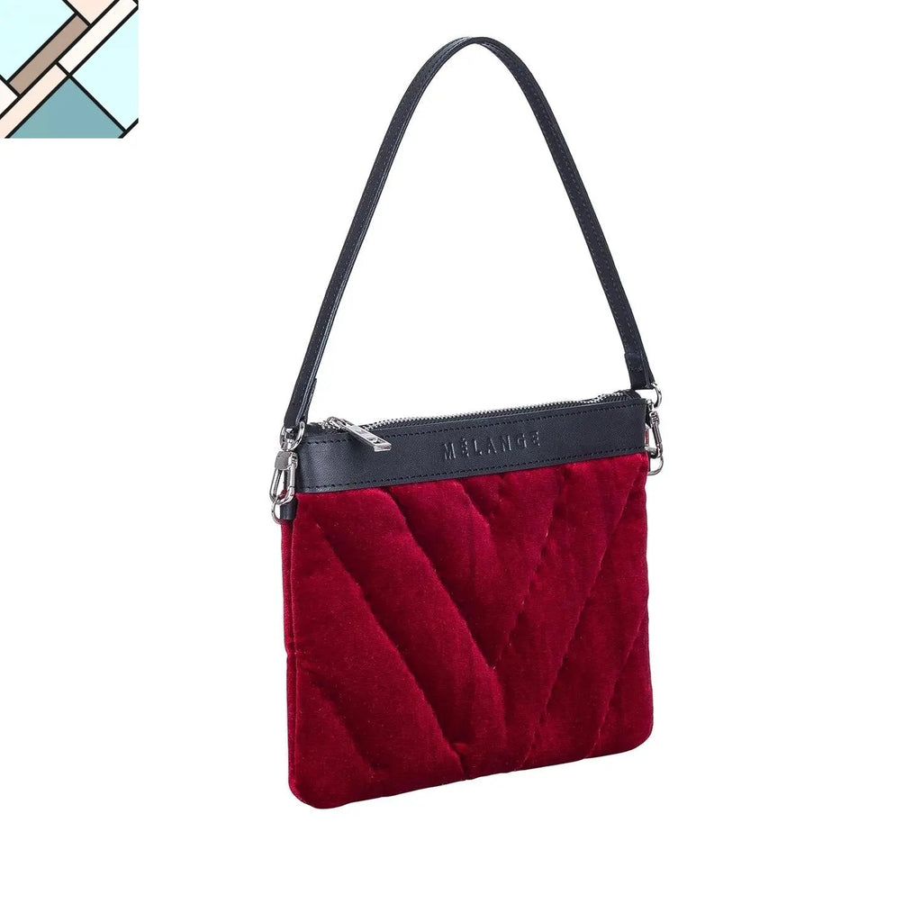 Şükran Velvet Mini Shoulder Bag ATELIER MELANGE