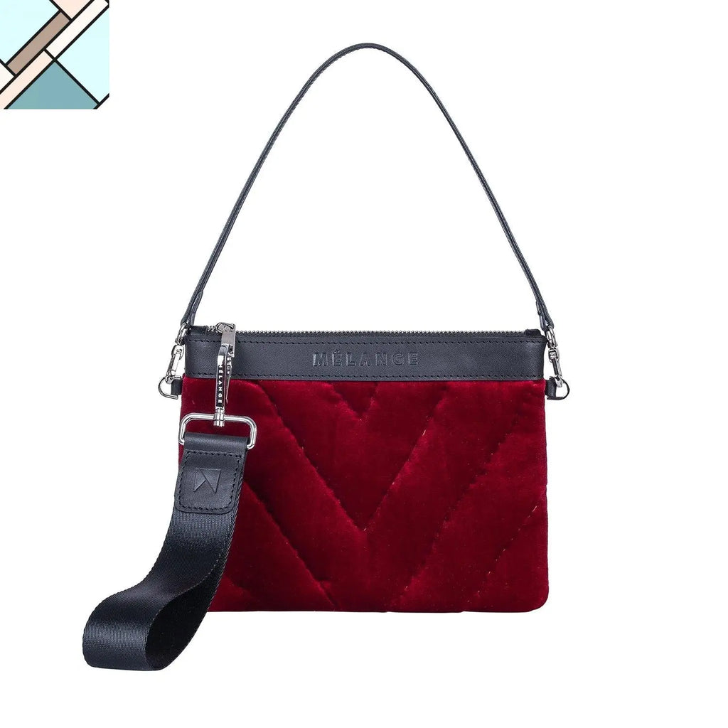 Şükran Velvet Mini Shoulder Bag ATELIER MELANGE