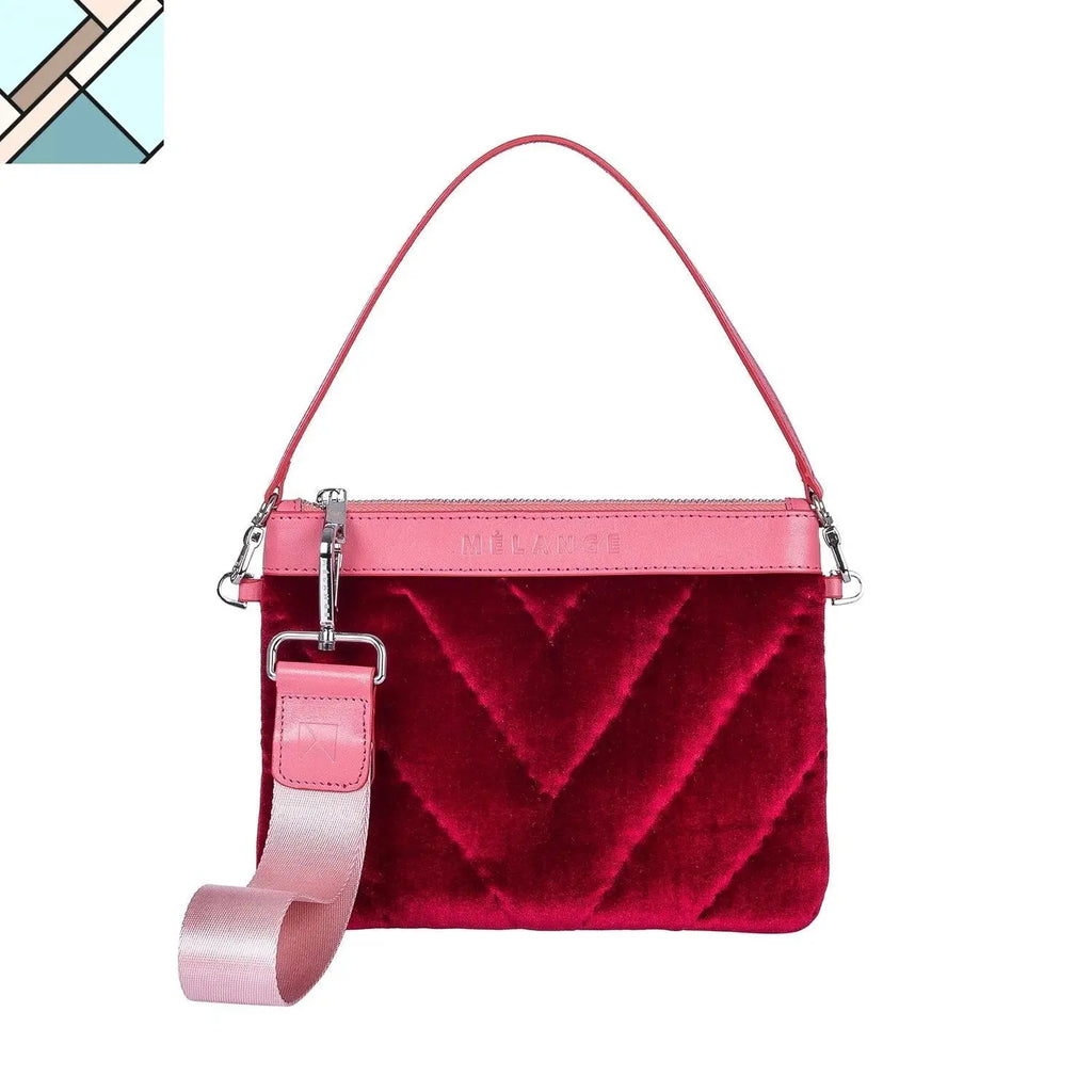 Şükran Velvet Mini Shoulder Bag ATELIER MELANGE